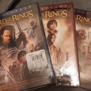 The Lord of the Rings DVD'S